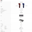 シェーバー 日立 4枚刃 ひげ剃り RMH-F470B-A　ブルー 往復式シェーバー エスブレード 水洗い可 シェービングフォーム 泡剃り 5時間充電 3Dヘッド なめらか 早剃り 防水構造 出張 旅行 携帯 ケース付属