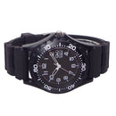 メンズ腕時計 シチズン時計 Q&Q 10気圧防水 3針 V43A-501VK ポリウレタン ベルト キューアンドキュー