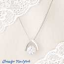 ペンダント ネックレス NYP-533 クロスフォー ニューヨーク ダンシング ストーン キュービック ジルコニア シルバー925 ロジウムコーティング
