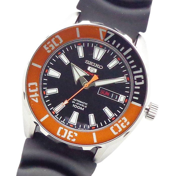 セイコー5スポーツメンズ 腕時計SRPC59J1日本製自動巻き100m防水