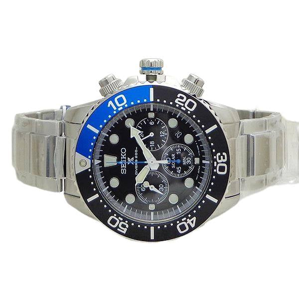 セイコープロスペックスメンズ 腕時計SSC017P1ダイバーソーラークロノグラフデイトウォッチ200m防水並行輸入海外版